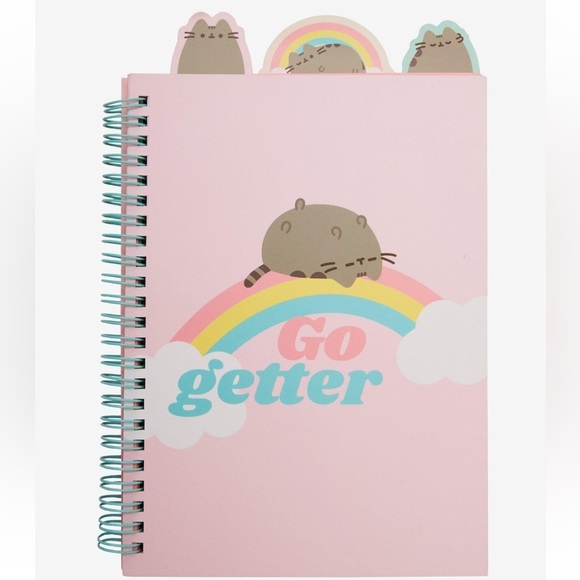 Sanrio Pusheen The Cat Tabbed Cute Journal - Picture 1 of 4